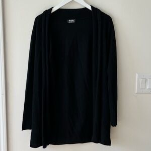 Black Cashmere Cardigan Sweater OS